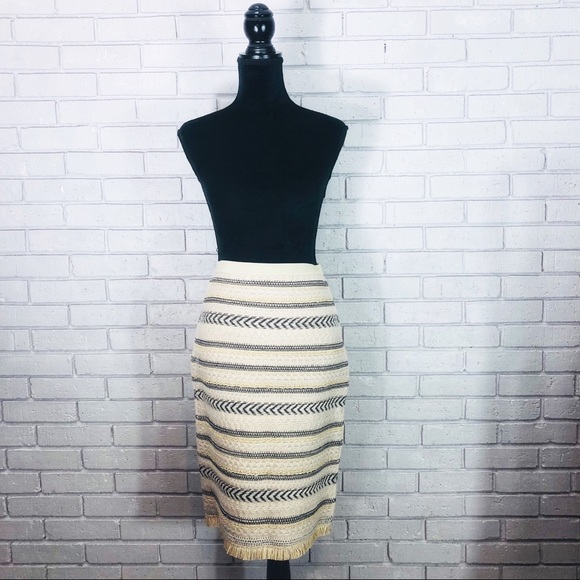 Tory Burch Dresses & Skirts - New Tory Burch  - Jacquard Skirt cream